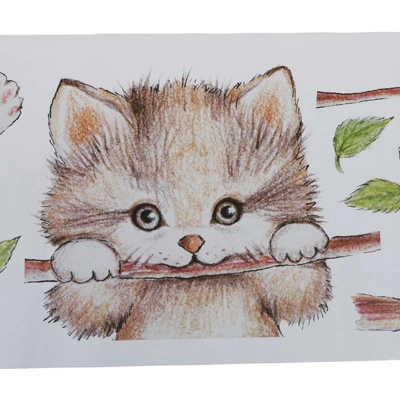 С Рисунком бабочки и ветка дерева Наклейка на стену Стикеры для детской комнаты