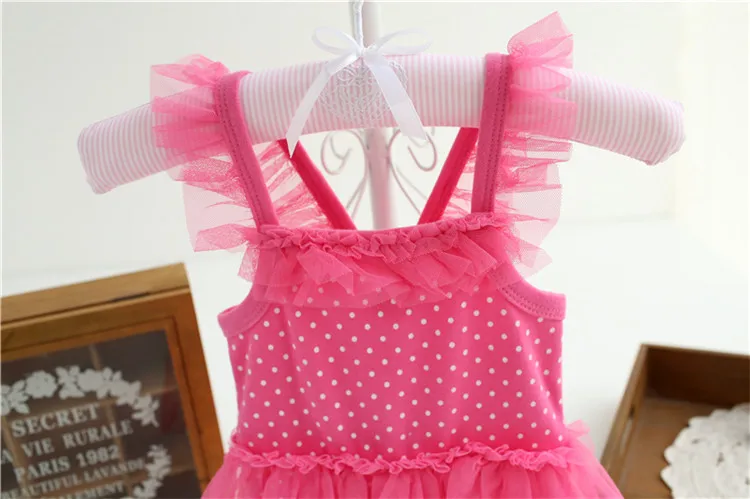 50-57 см reborn baby dolls Одежда bebe детский розовый сарафан милый горошек трикотажная юбка