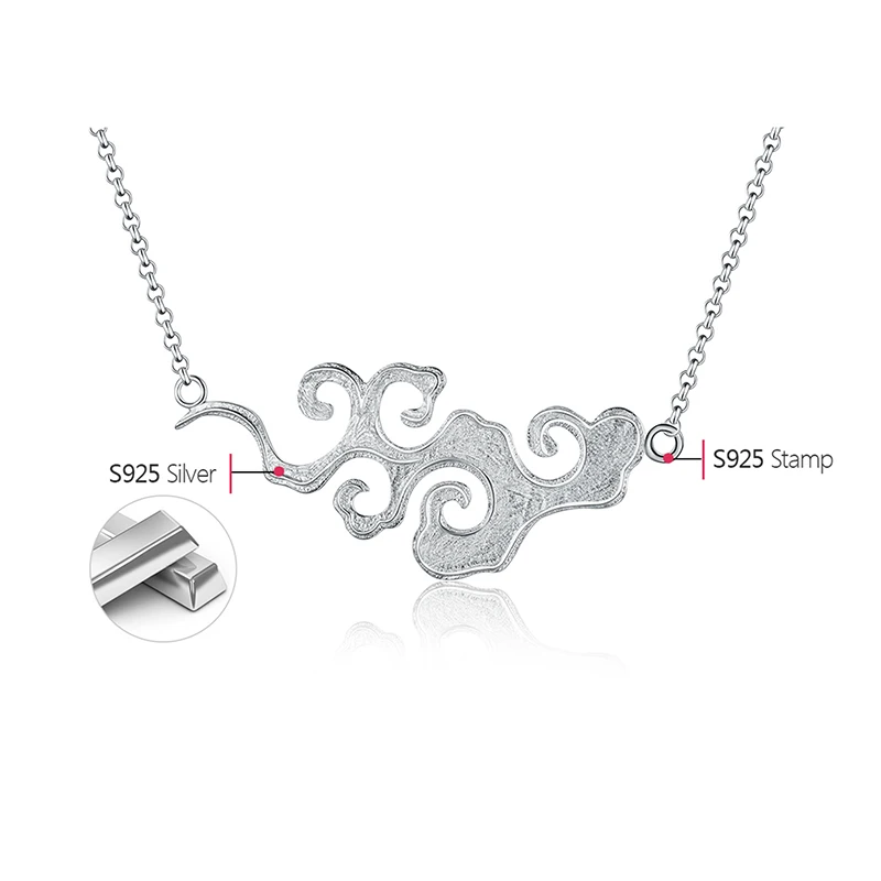 Lotus Fun реальные 925 пробы серебро ручной работы дизайнерские оригинальные Fine Jewelry с