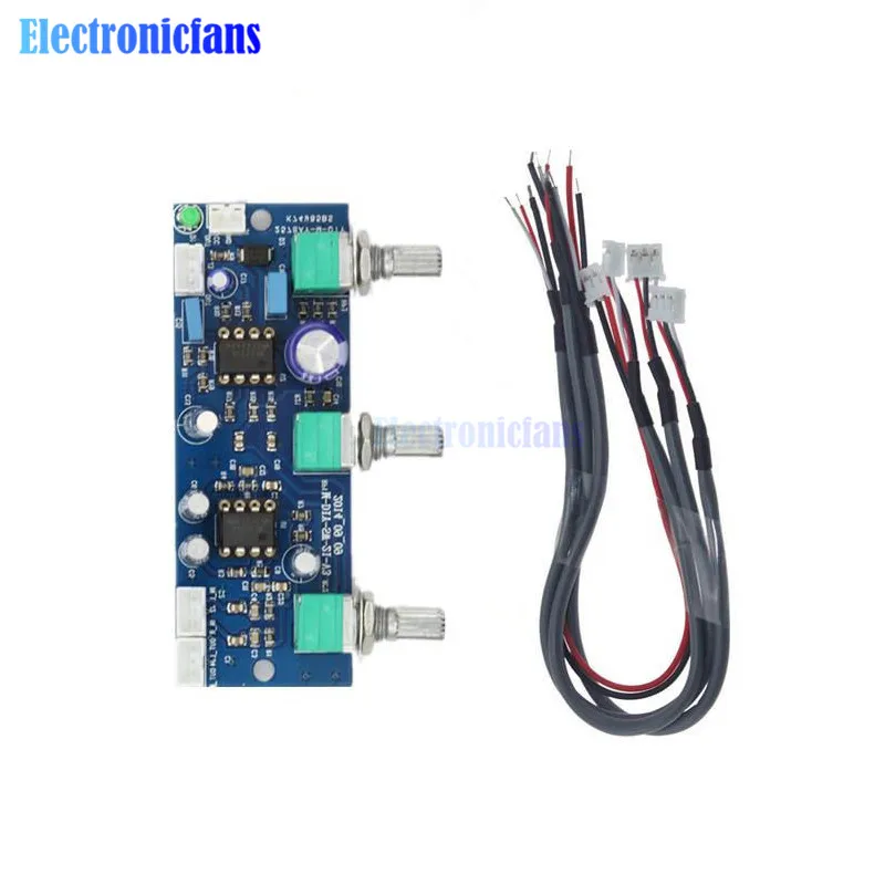 DC 12V 24V 22Hz 300Hz NE5532 Одиночная подача низкочастотная фильтрующая пластина сабвуфер 2