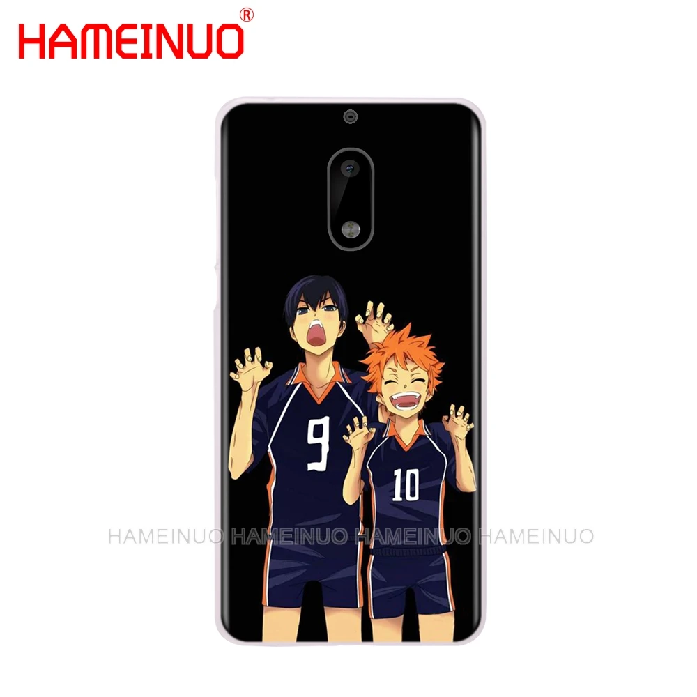 HAMEINUO Haikyuu Hinata атаки Аниме Манга волейбол форма чехол для телефона Nokia 9 8 7 6 5 3 Lumia 640