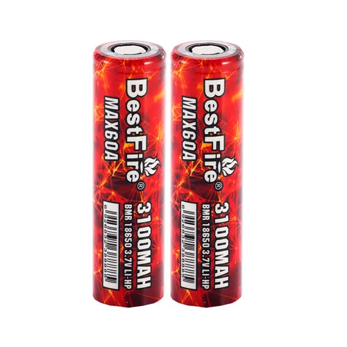 2 pcs 18650 батарея 3100mAh 60A аккумуляторная батарея для Vaporesso Lux Polar Swag SMOK X-PRIV Mag Alien 85 Vgod VOOPOO Drag 2 A135 - Цвет: 2 pcs