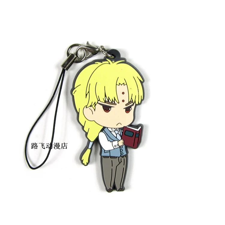 Резиновый брелок D. Gray man аниме модель Аллен Уокер Yu Kanda Ховард ссылка дорога Kamelot