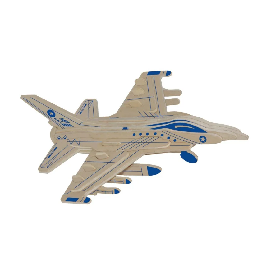 Chanycore Детские Обучающие Развивающие деревянные игрушки 3D пазл самолет вертолет Su