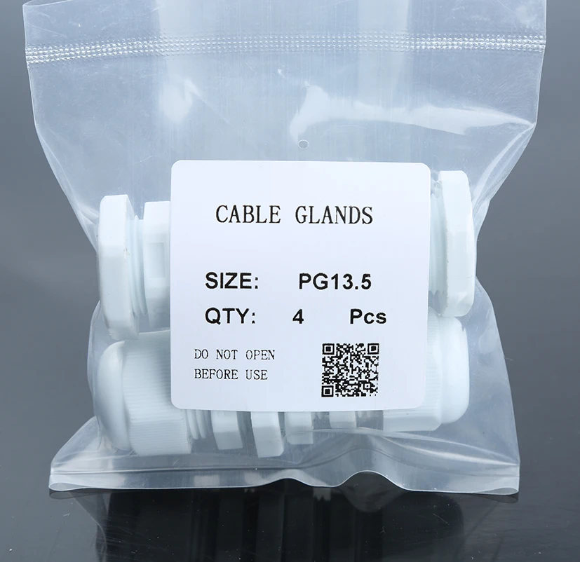 PG13.5 Водонепроницаемый нейлоновый Пластиковый кабель кабельный ввод Разъем