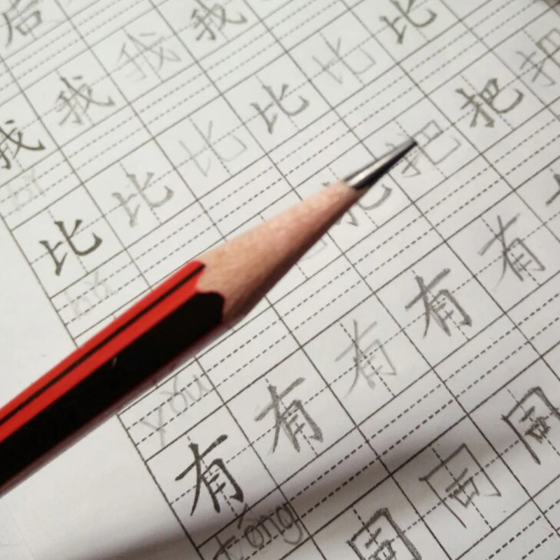 

10Pcs/set HB Pencil Set with Eraser Tips Unsharpened Stationery Blacklead Wooden Pencils Pen C26