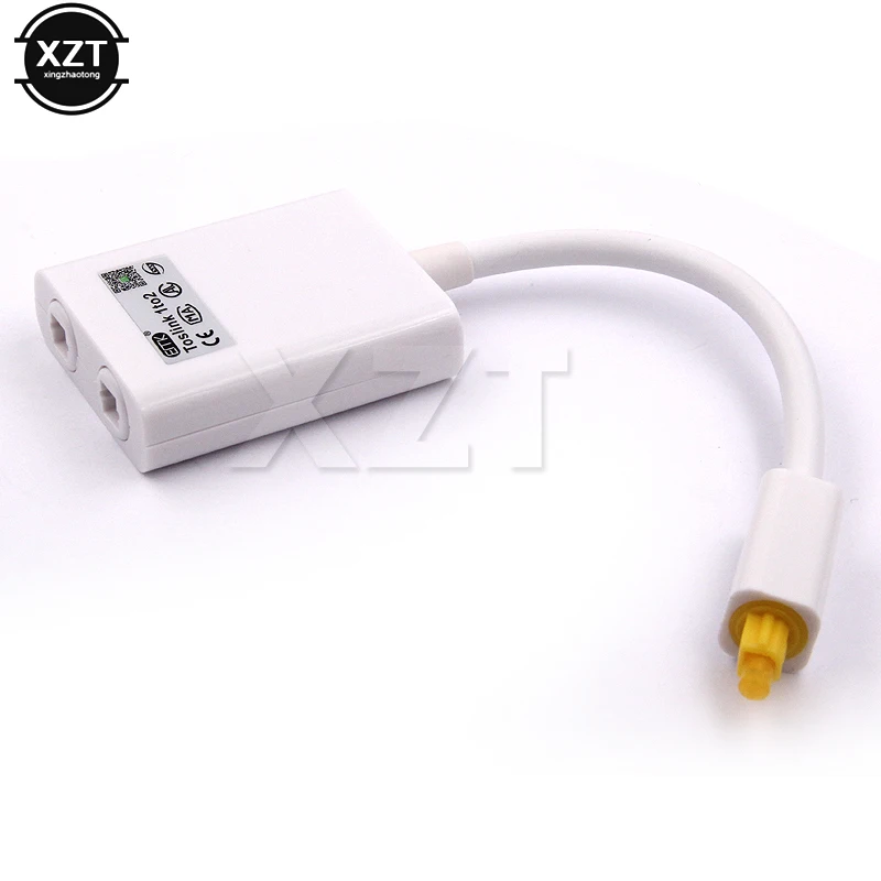 Высококачественный мини USB цифровой Toslink оптоволоконный аудио 1 на 2 мама
