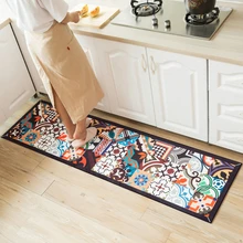 Ethnic Printed Kitchen Mat Set Dirty-proof Long Carpet Hallway Doormat Bedside Floor Mat Non-slip Water Absorption Bathroom Rugs Ethnic Printed Kitchen Mat Set Dirty-proof Long Carpet Hallway Doormat Bedside Floor Mat Non-slip Water Absorption Bathroom Rugs