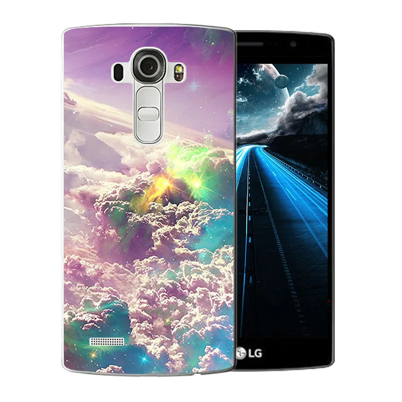 Luxury For LG G4 Phone Cases Starry Sky Pattern for H810 H815 F500 F500K F500L Silicon Back Cover Matte Full Protector Shell |