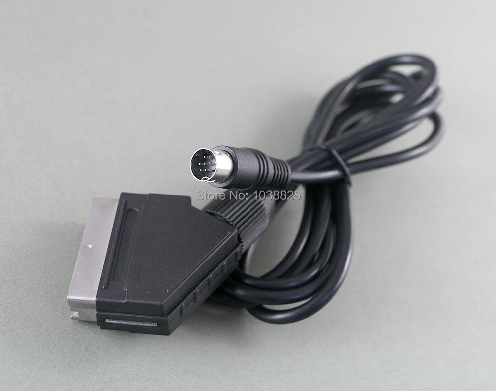 10 шт./лот RGB SCART кабель для SEGA GENESIS 2 MEGA DRIVE MEGADRIVE (1 8 м) NTSC|Запасные части| |