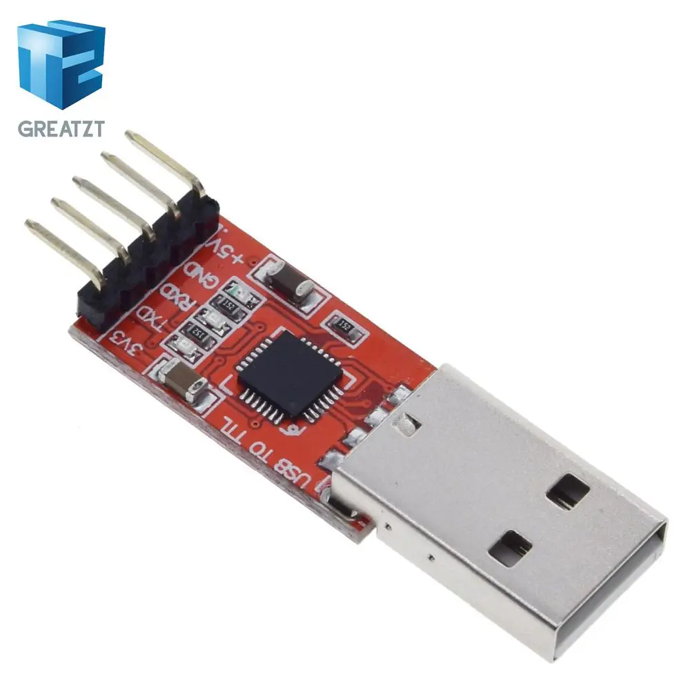 Преобразователь GREATZT 1 шт. 5 контактный CP2102 USB 2 0 на модуль TTL UART 6 последовательный