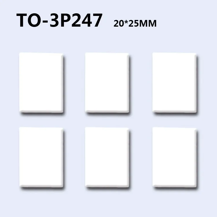 50 шт. TO 3P247 глинозема керамика изоляционный лист MOS транзистор IGBT охлаждающие
