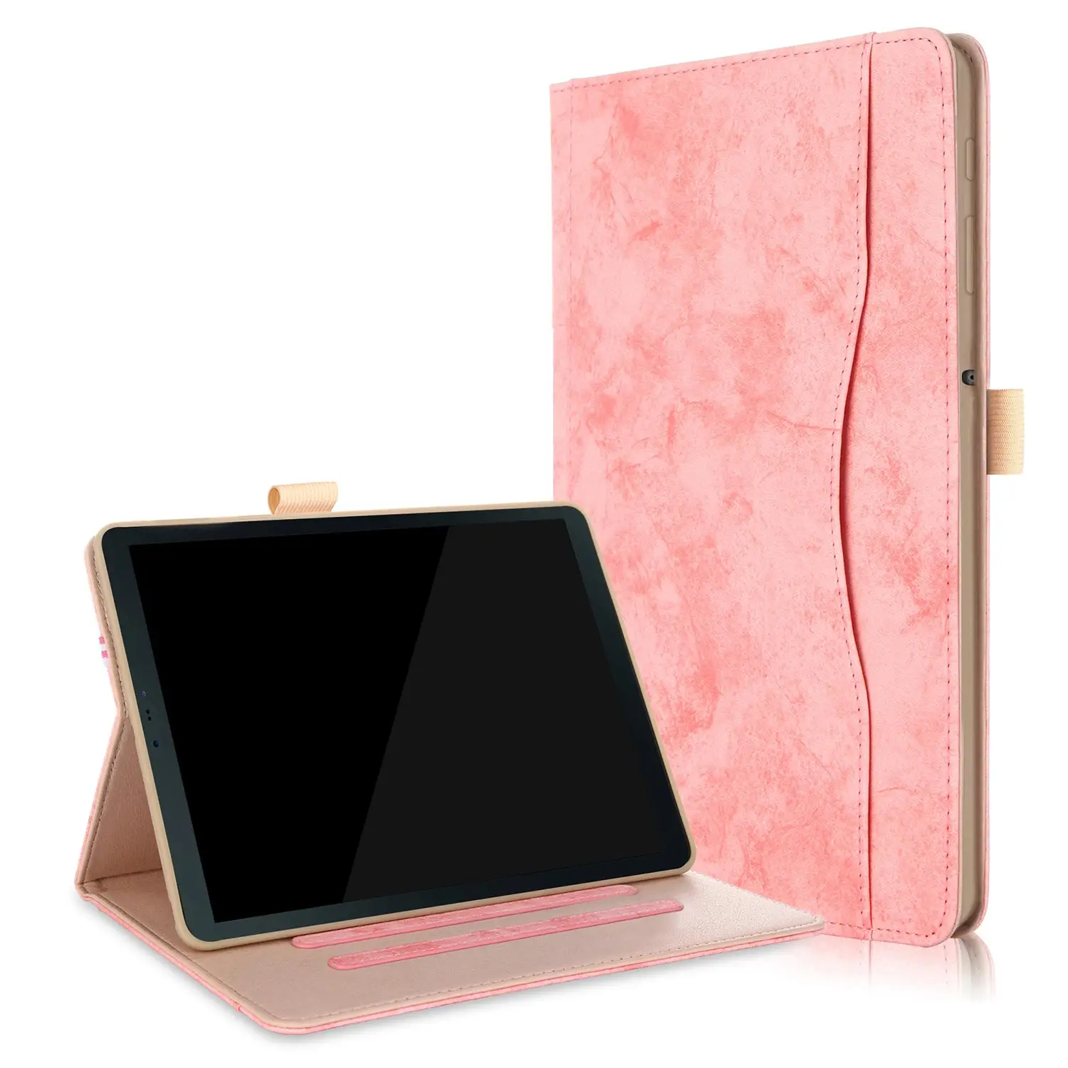 T835-TPU-Pink Чехол для samsung Galaxy Tab S4 10,5 T830 T835 SM-T830 SM-T835 10," Smart Cover Funda Tablet с ремешком - Цвет: T835-TPU-Pink