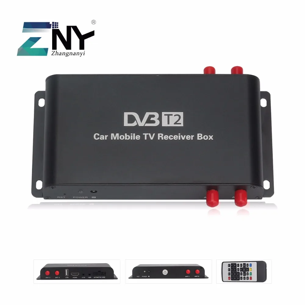 H.265 автомобиля DVB T2 Авто Цифровой ТВ коробка для Германия Италия Чехия Словакия