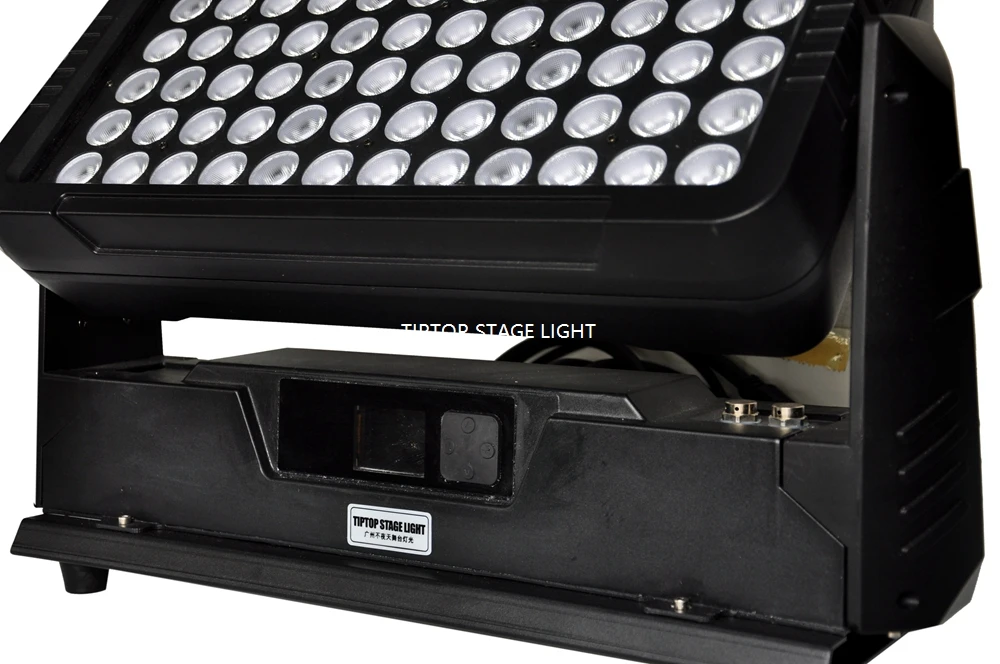 Gigertop TP-W6010 600 Вт Высокая подставка для блока питания 60x10 Вт RGBW водонепроницаемый Светодиодный светильник для мойки стен светодиодный дисплей установка Quad гладкий цвет