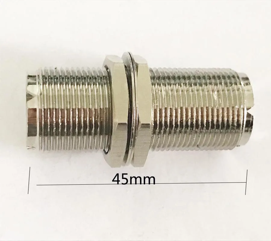 5 шт. UHF SO239 мама к крепление на панели RF Coax Кабельный разъем | Обустройство дома