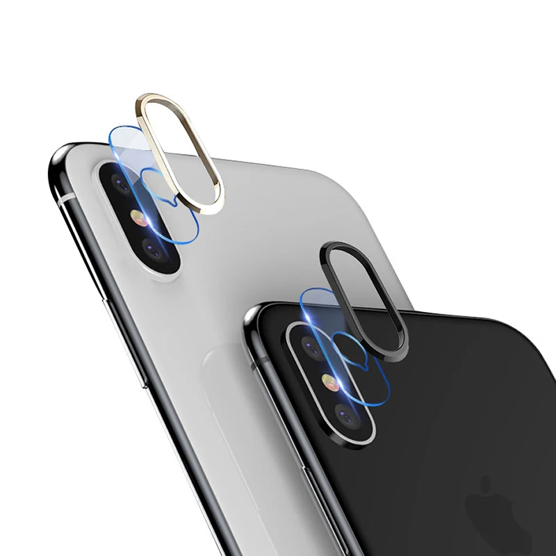 Защитная пленка для объектива мобильного телефона iPhone X 7 закаленное стекло +