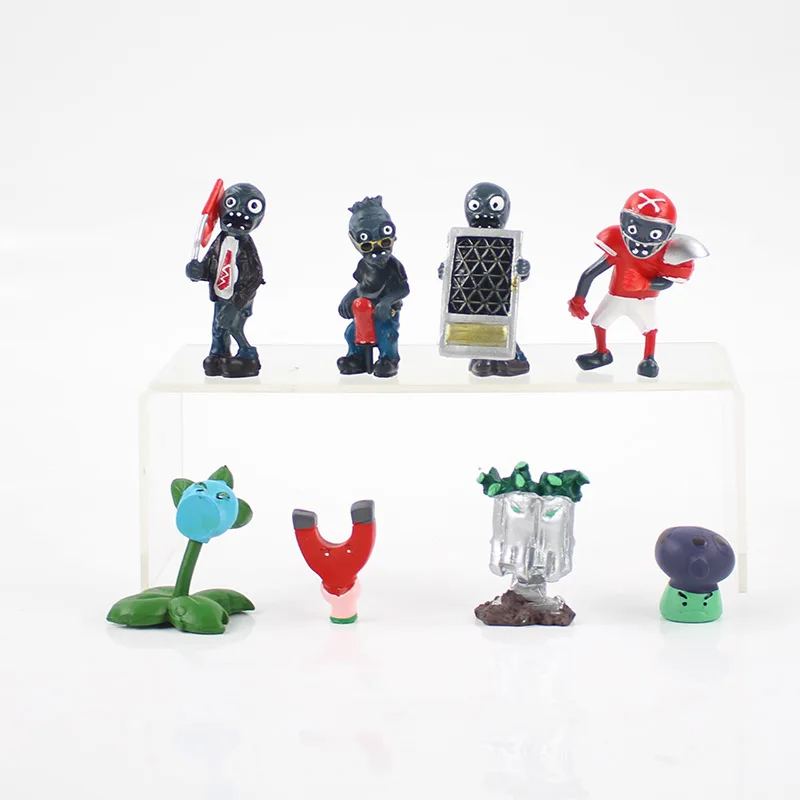 Style 5 14 styles Plants vs Zombies PVZ Toy Plants Zombies PVC Action Figures Toy Doll Set for Collection Party Decoration - Цвет: Style 5