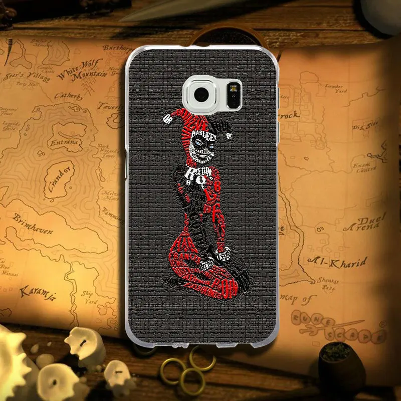 Харли Квинн Мягкие силиконовые ТПУ чехол для телефона samsung Galaxy Note 2 3 5 8 9 S2 S3 S5 мини