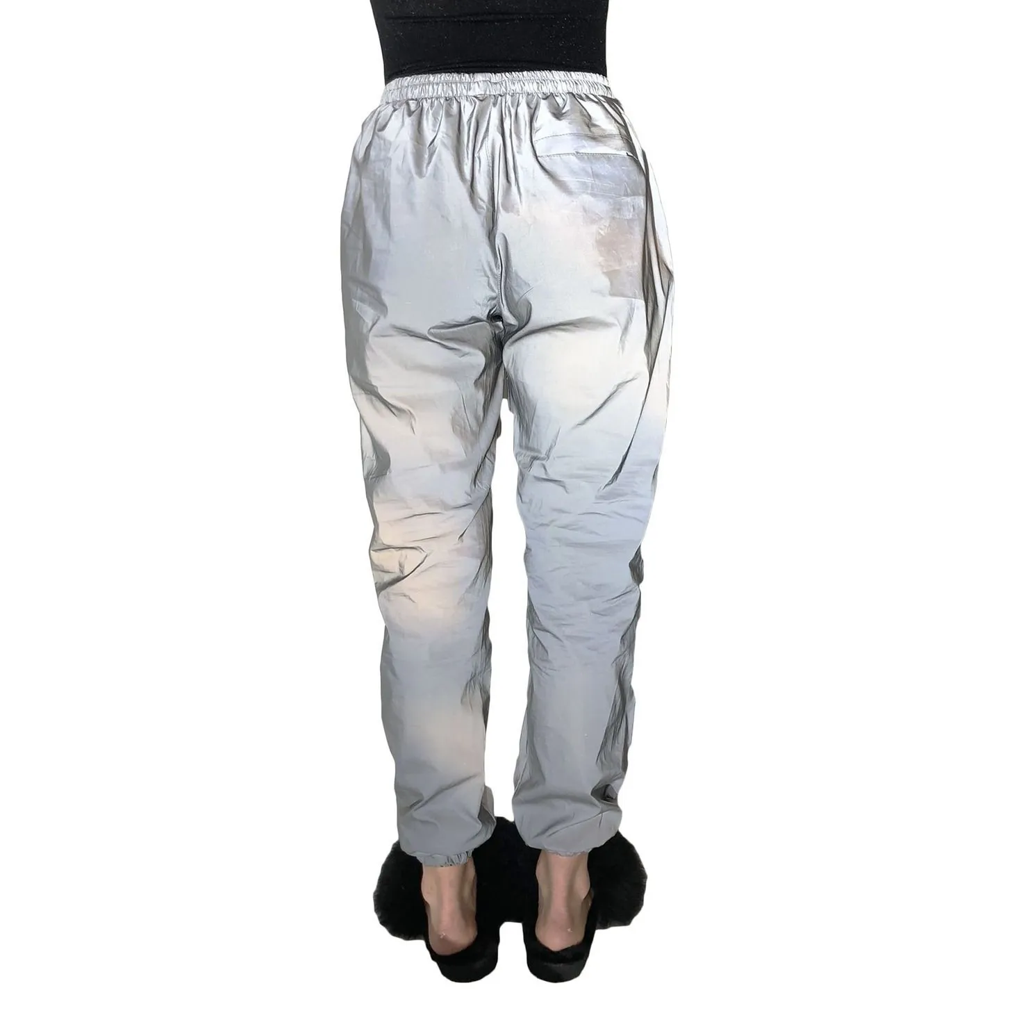 2018 осенние однотонные шаровары Новые свободные эластичные повседневные штаны с