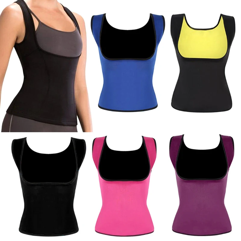 Новый 2 шт./компл. Для женщин жилет для похудения коррекция фигуры быстро сохнут