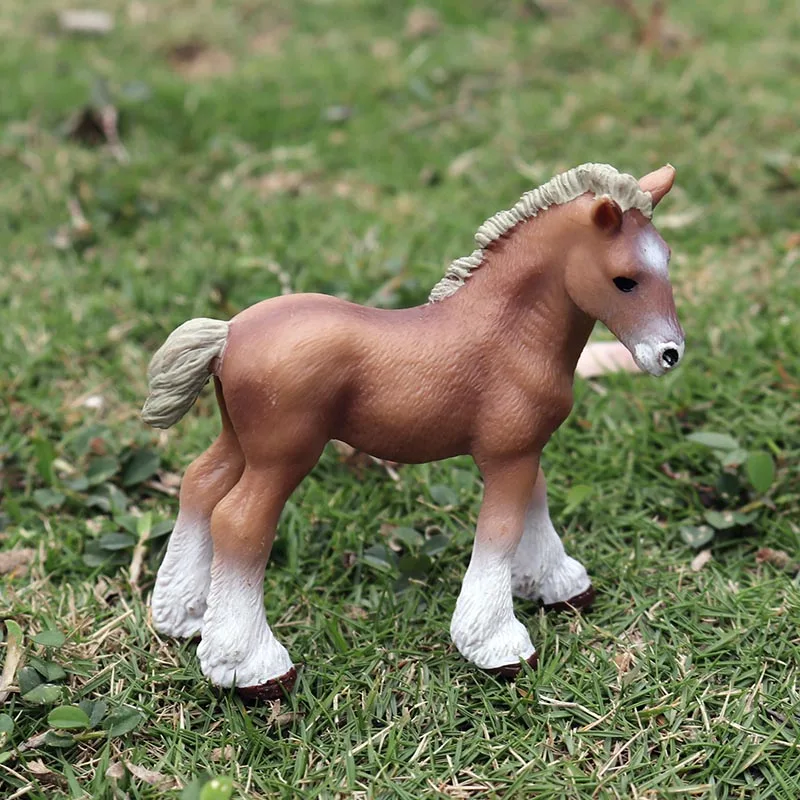 Oenux, животные на ферме, Милая модель, фигурка, альпака, корова, фигурки лошадей, овец, коз, миниатюрная развивающая игрушка для детей