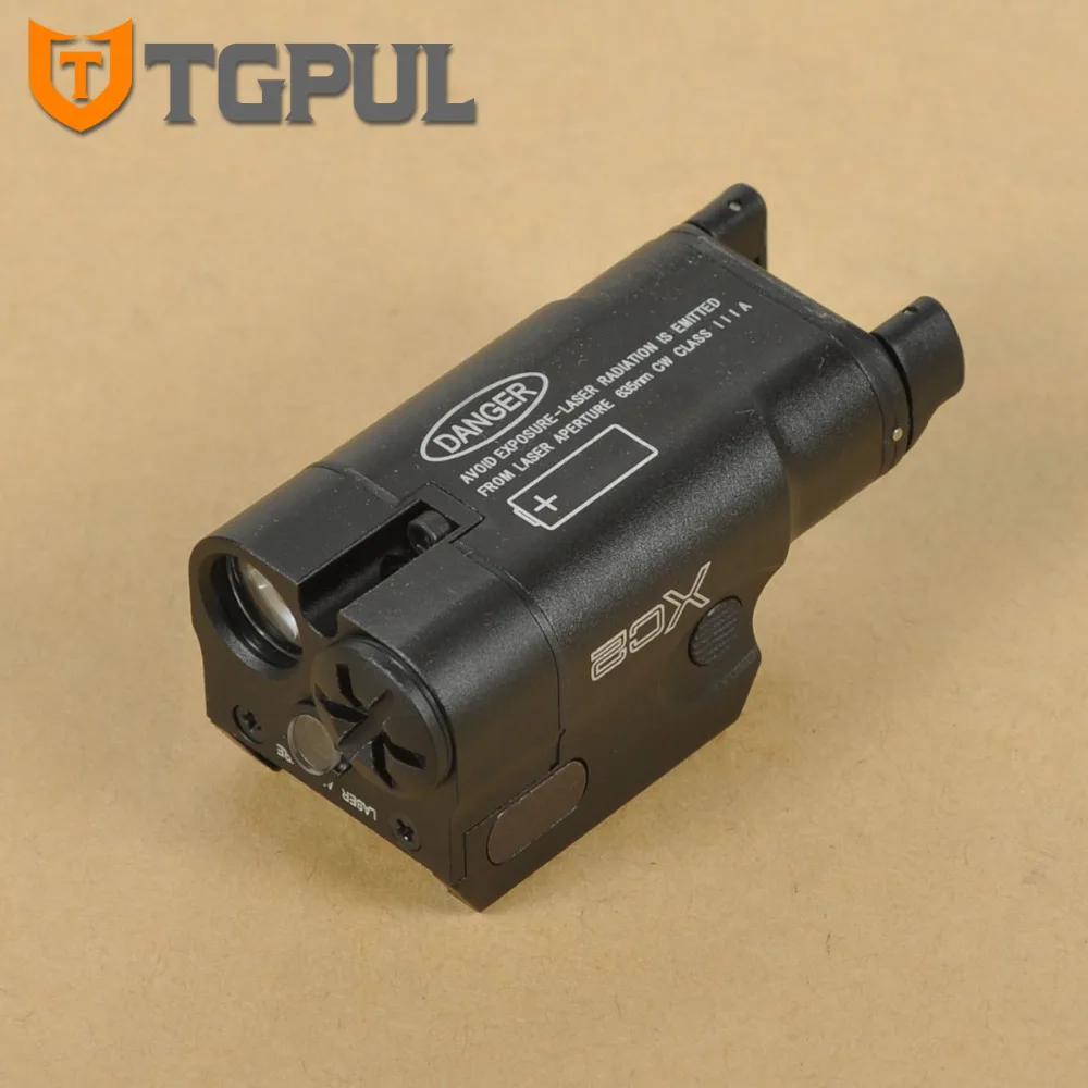 Ультра компактный пистолет TGPUL XC2 фонарик с постоянной/мгновенной/красной точкой