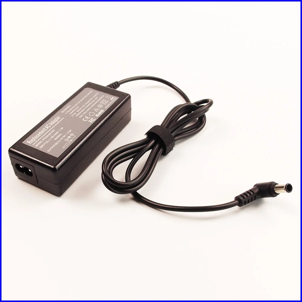 19.5V 3.3A Laptop Ac Adapter Power SUPPLY + Cord for Sony VAIO PCGA-AC19V10 PCGA-AC19V1 PCGA-AC19V6 VGN-C21CH ADP-65UH T | Компьютеры и