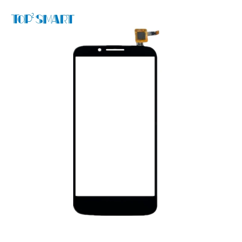 Top Quality For Alcatel One Touch Flash Plus Flash+ ot7054 7054 Front Glass Panel Sensor Digitizer Replacement | Мобильные телефоны