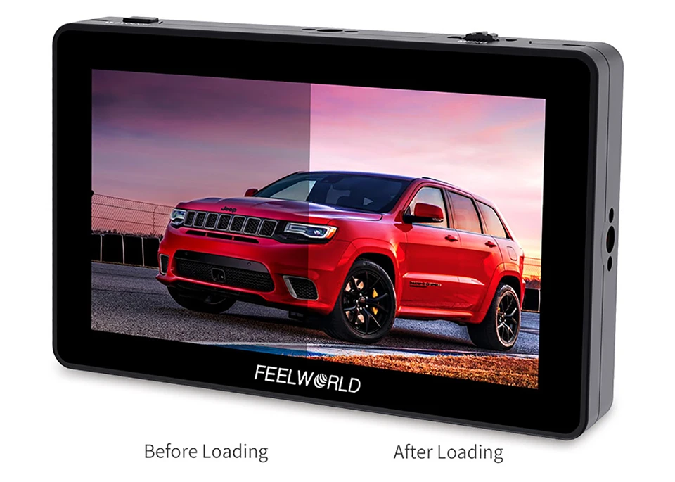 FEELWORLD F6 PLUS 5,5 дюймов 3D LUT сенсорный экран 4 K HDMI монитор Full HD 1920x1080 ips DSLR камера полевой монитор для камеры s Nikon