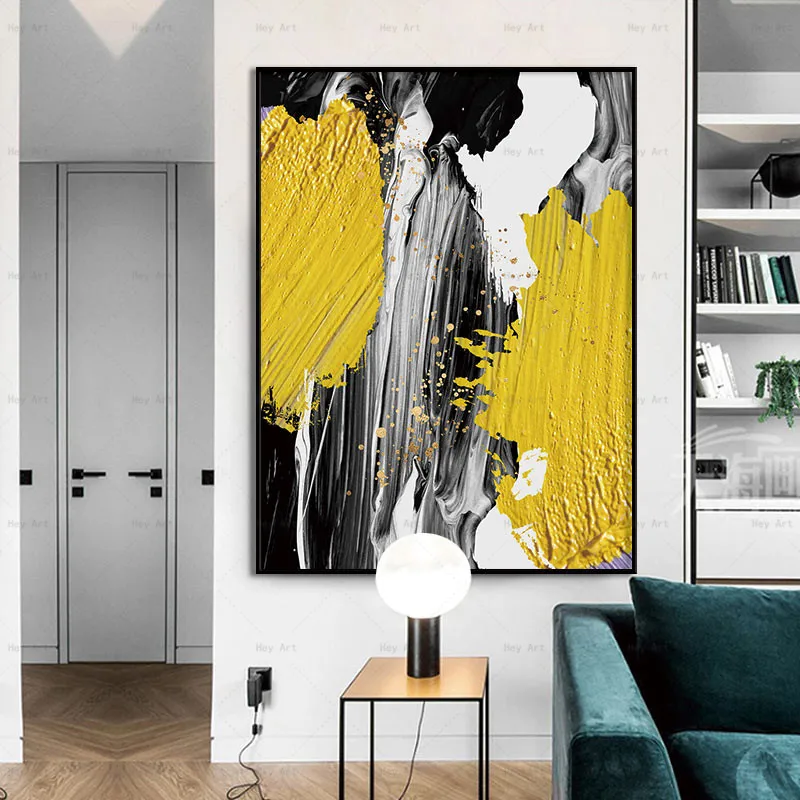 Настенный плакат красочные печати Абстрактная Картина на холсте декоративные