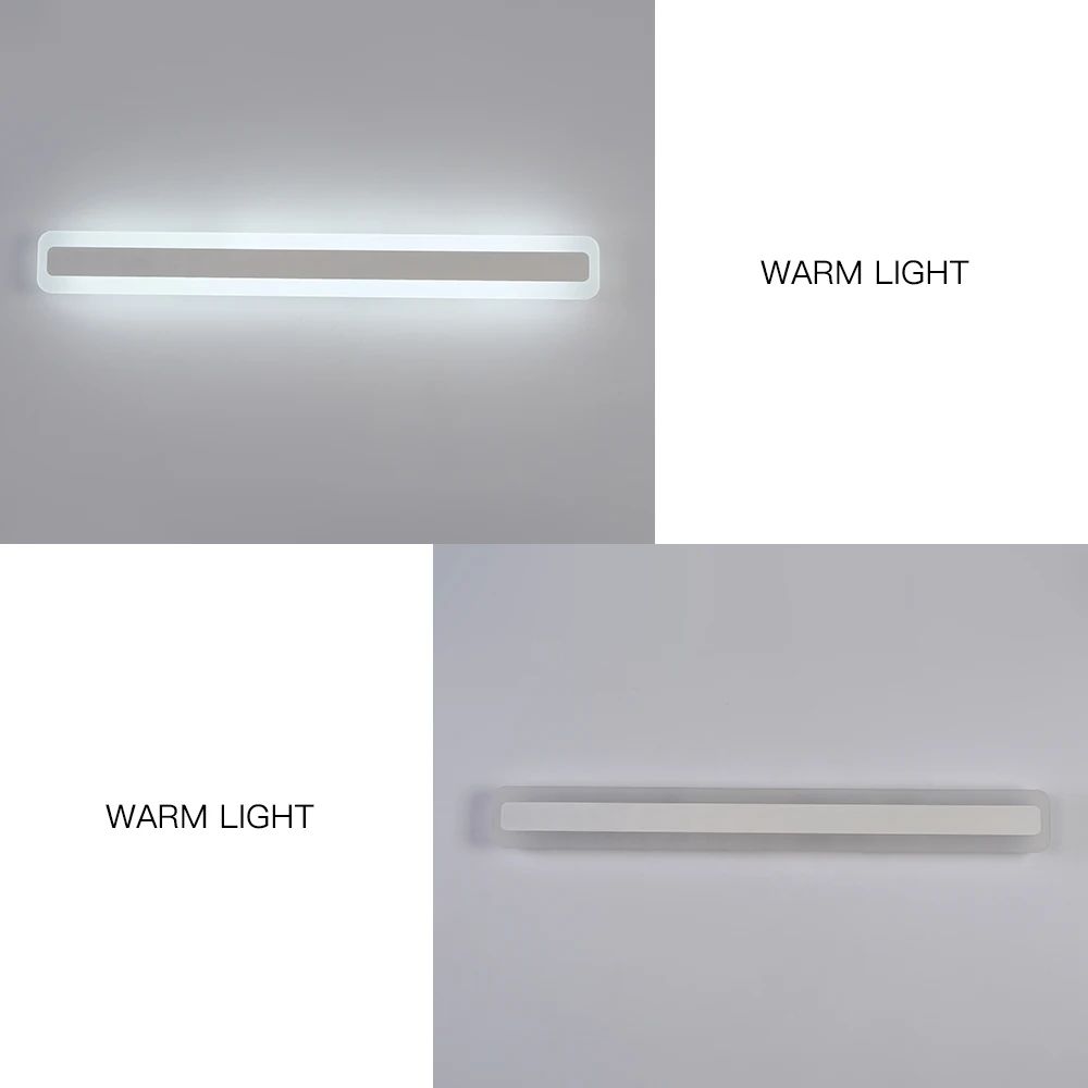 Настенный светильник белый теплый свет элегантные Акрил Современные Настенные