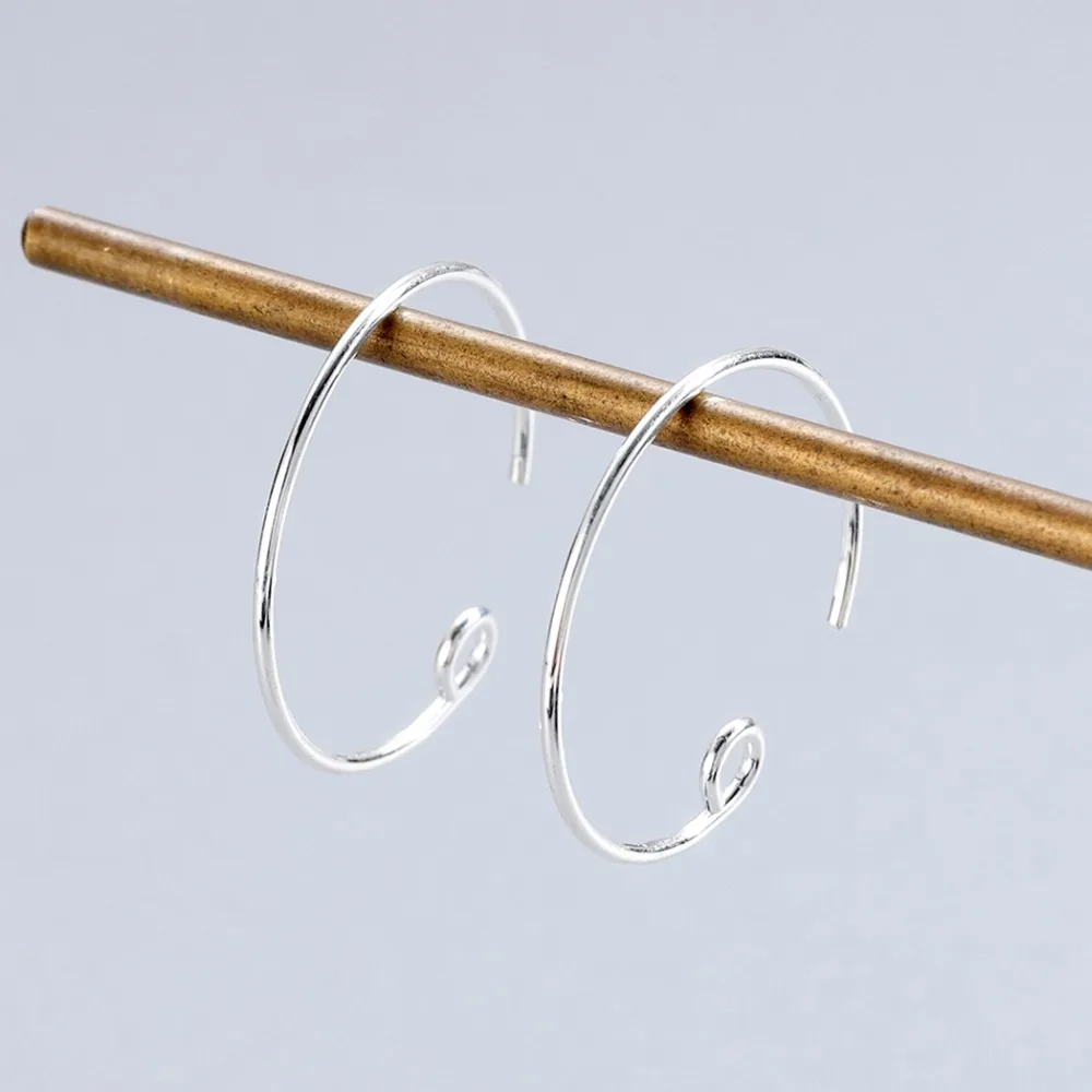 CHENGXUN простые круглые серьги кольца для женщин Модная бижутерия ручной работы из