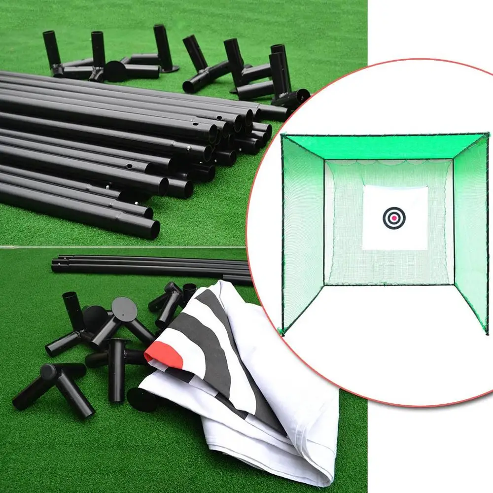Профессиональная металлическая тренировочная сетка для гольфа| |