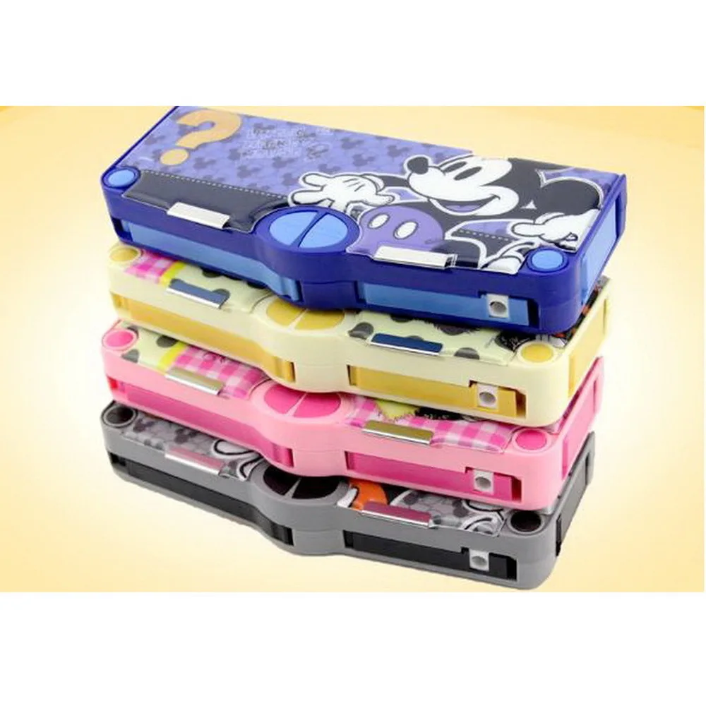 New shop 220806/Multifunctional stationery / children primary school kindergarten boys and girls plastic cute pencil case | Канцтовары