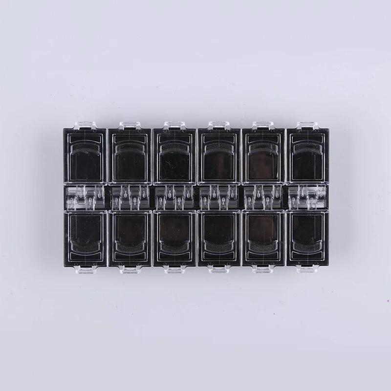 Маникюрные инструменты 12 ювелирное изделие коробка 3 цвета опционально флип для