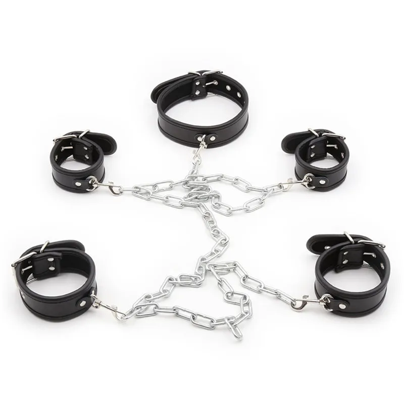 Бондаж наручники и щиколотки комплект наручников BDSM бондаж флирт рабство игры