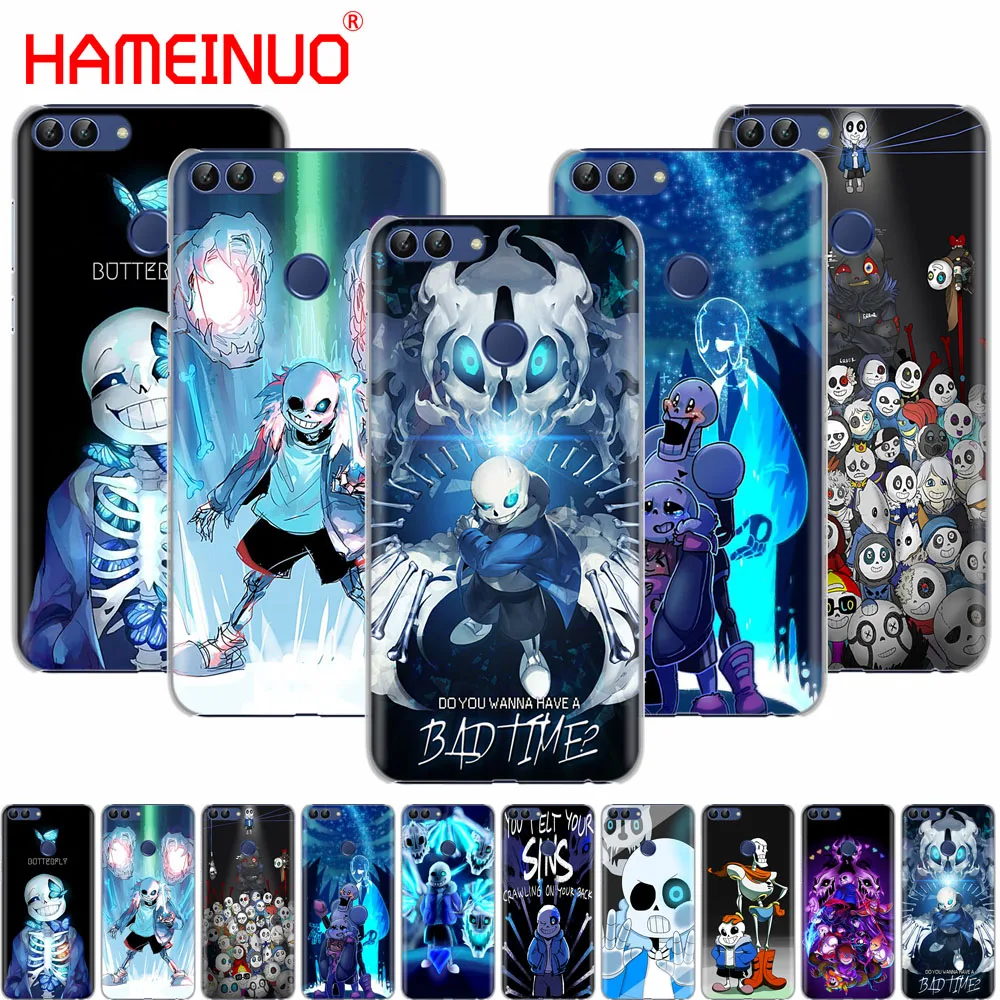 Папирус из андертейл Санс догго Чехол для мобильного телефона huawei Honor 7C Y5 Y625 Y635 Y6 Y7
