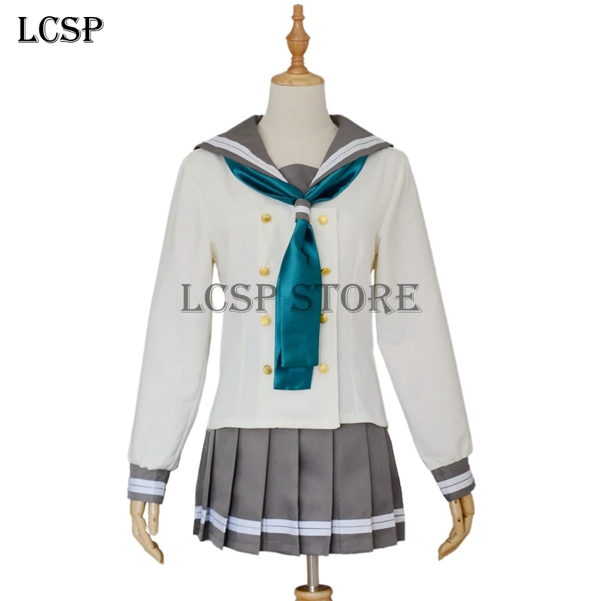 Мацура кэнан LoveLive! Солнечный свет! Костюм для косплея Aqours школьная форма из
