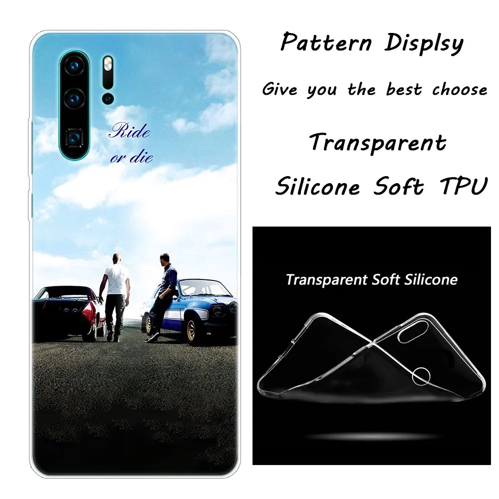 Мягкий силиконовый чехол для телефона Paul Walker Fast& Furious, для huawei P30 P20 Pro P10 P9 P8 Lite P Smart Z Plus NOVA 3 3i