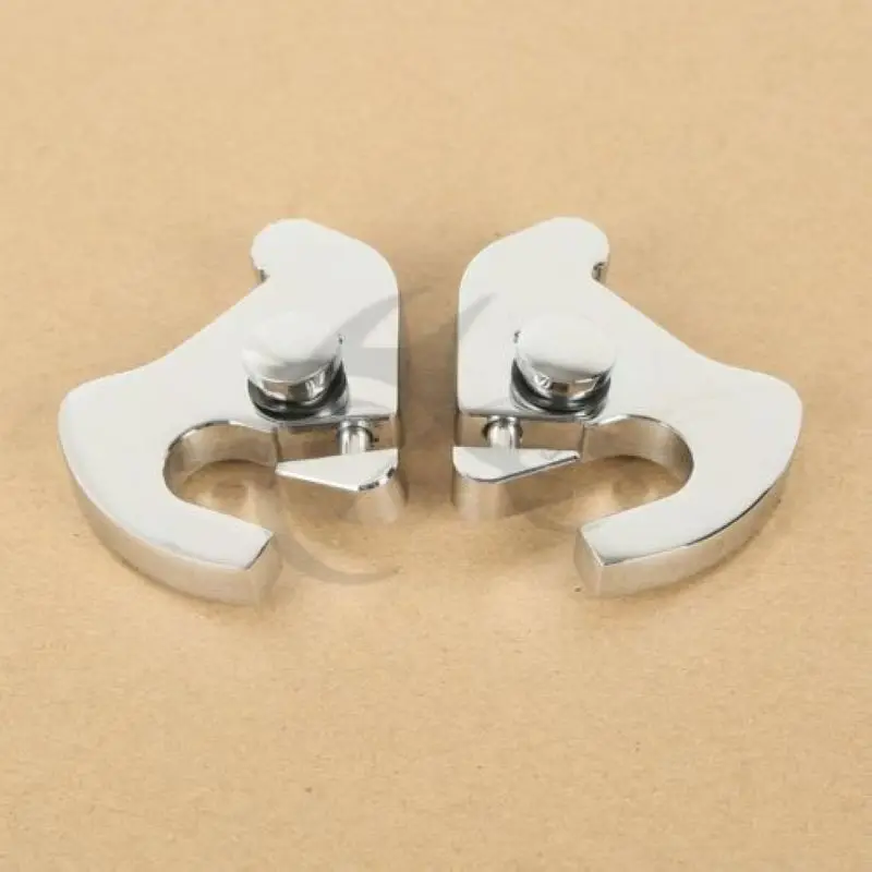 МОТОЦИКЛ Sissy бар багажная стойка док защелка Зажим Комплект для Harley съемные