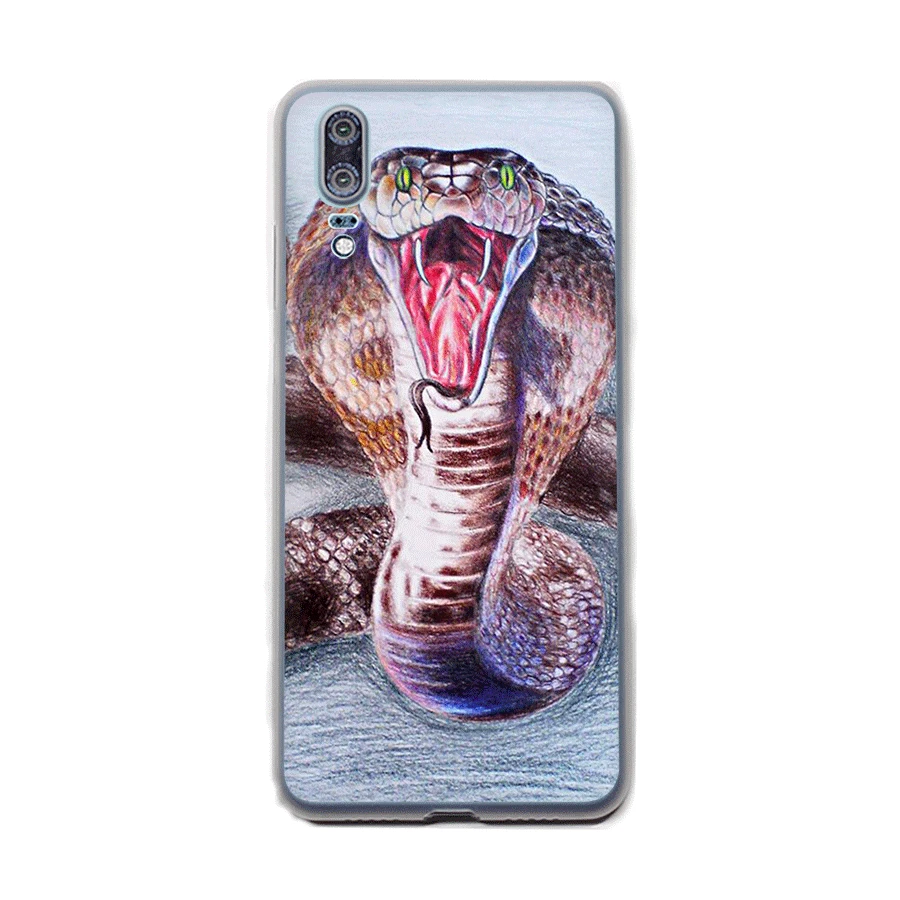 Чехол для телефона Desxz Snake Huawei P30 P8 P9 P10 P20 Pro P Smart Lite Mini Plus | Мобильные телефоны и