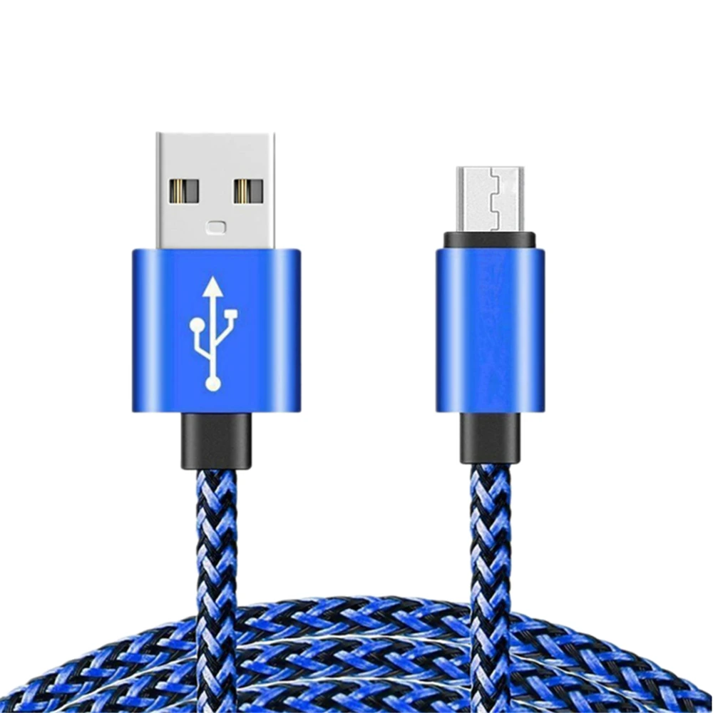3 м 2 м микро Зарядка через usb кабель для Huawei Mate 7 8 для НУА Вэй слава 6 7 Redmi 5 6 6A samsung S4 S6 S7 для Android телефонов usb Зарядное устройство кабели для передачи данных