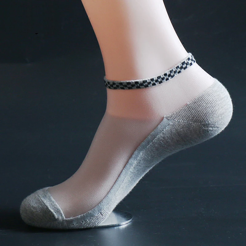 Летние тонкие мужские носки из вискозы и хлопка 2 пары/Лот|Мужские носки| |
