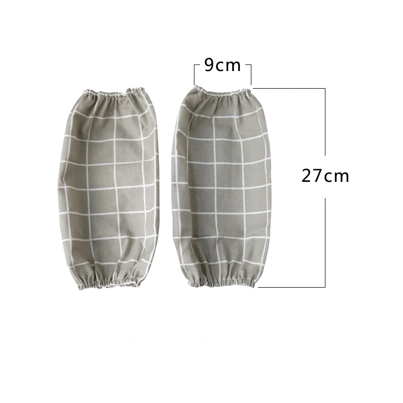 Sleeve 1 pair Хлопок и лен взрослый кухонный фартук для микроволновой печи перчатки рукава манжеты набор Кафе Студия пекарня мужчины и женщины работы фартуки логотип - Цвет: Sleeve 1 pair