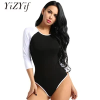 yizyif sexy adult women baby diaper lover long sleeves romper soft cotton one piece romper jumpsuit bodysuit cosplay