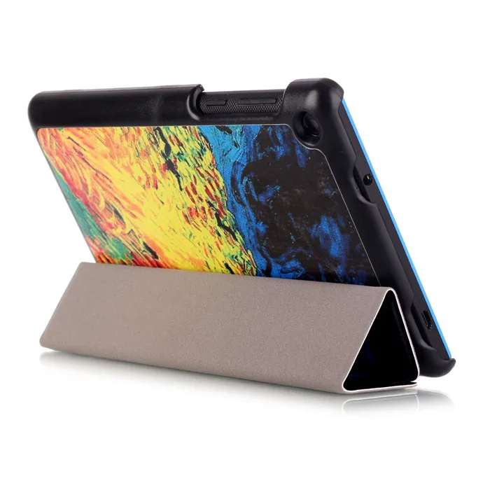 Чехол-подставка из искусственной кожи для lenovo TAB3 Tab 3 7 710 710F 710I TB3-710F 7," Tablet+ 2 шт. Защитная пленка для экрана