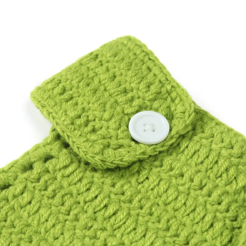 Ручная вязка новорожденных 0-3 месяцев младенцев животных вязание крючком