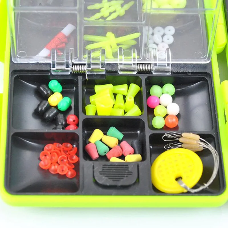 Коробка для рыболовных снастей 24 отделения полная загрузка крючок ложка