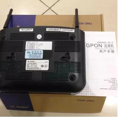 DHL Бесплатная доставка 10 шт./лот оригинальный подержанных GPON ОНУ an5506-04f 4ge + 2tel 1USB